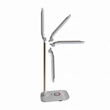 Lampka biurkowa TS-1805 66LED 14W gold TIROSS