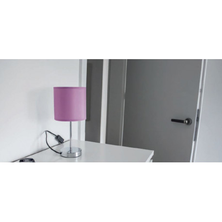 Lampka biurkowa AGNES Purple E14 40W STRUHM