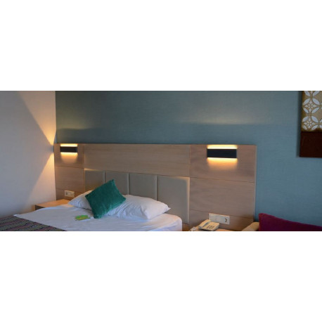 ZELDA LED C 2x5W black STRUHM decorative wall lamp