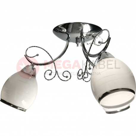 Lampa CARIATI-5 chrome E27 5x60W Vitalux