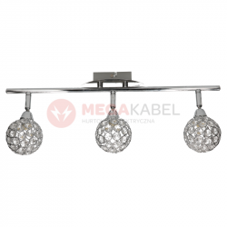 Lampa ozdobna LANCASTER-3 chrome G9 3x40W Vitalux