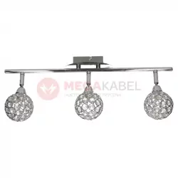 Lampa ozdobna LANCASTER-3 chrome G9 3x40W Vitalux
