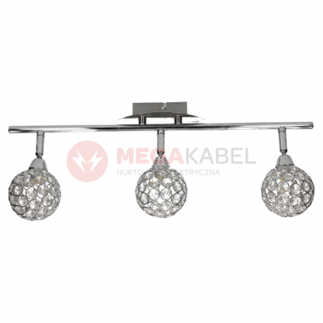 Lampa ozdobna LANCASTER-3 chrome G9 3x40W Vitalux