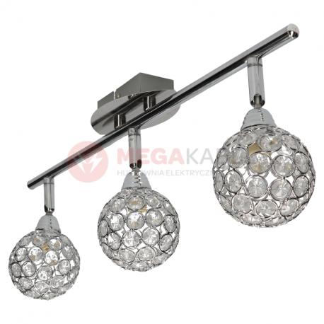 LANCASTER-3 chrome G9 3x40W decorative lamp Vitalux