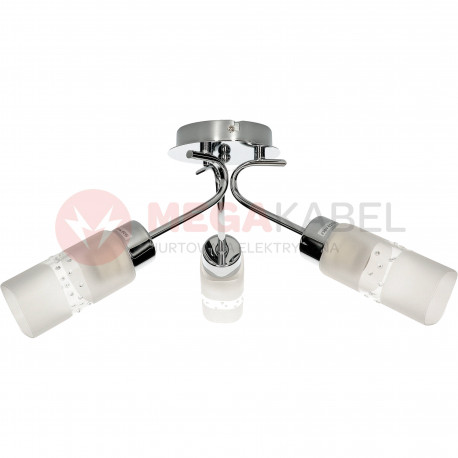 ASPEN-3 chrome 3xE27 plafond lamp by Vitalux