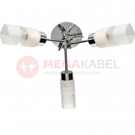 ASPEN-3 chrome 3xE27 plafond lamp by Vitalux