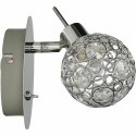 Wall lamp BERGEN-1 chrome with off. 1xG9 28W Vitalux