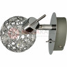 Wall lamp BERGEN-1 chrome with off. 1xG9 28W Vitalux