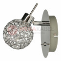 Wall lamp BERGEN-1 chrome with off. 1xG9 28W Vitalux