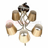 ROCCA-5 antique/brass ceiling lamp 5xE27 Vitalu