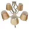 Lampa sufitowa ROCCA-5 antycz/mosiądz 5xE27 Vitalu