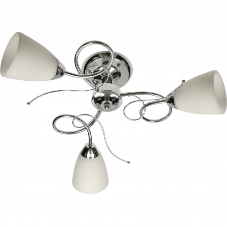 Lampa sufitowa APRILIA-3 chrom E27 3x60W Vitalux