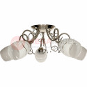 PAVIA-5 satin nickel 5xE27 ceiling lamp Vitalux