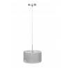 EBRO-1 silver pendant lamp I E27 2x40W Vitalux