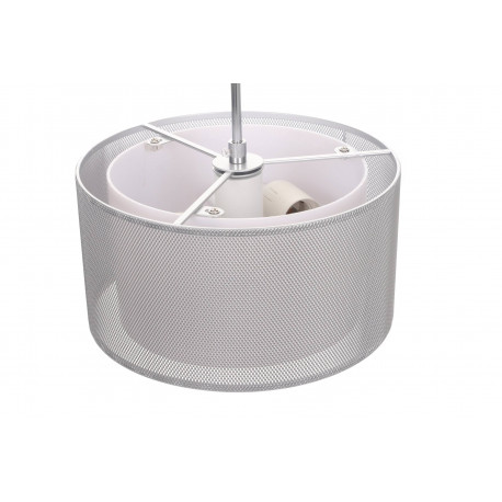 EBRO-1 silver pendant lamp I E27 2x40W Vitalux