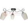 VERONA-3 chrome 3xE27 ceiling lamp Vitalux