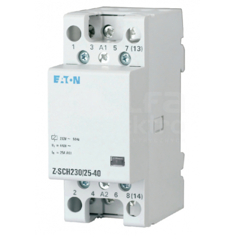 Modular contactor 25A 2Z/2R 24V Z-SCH24/25-22 Eaton