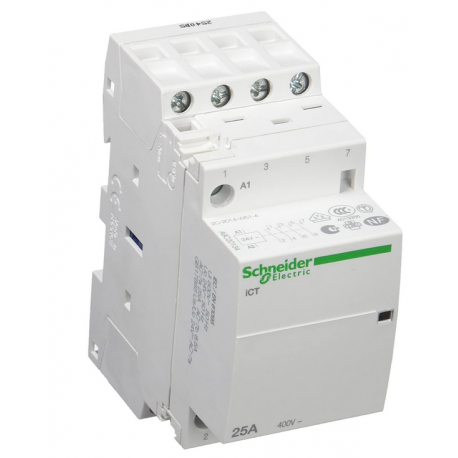 Stycznik modułowy 25A 4Z 0R 24V ICT A9C20134 SCHNEIDER