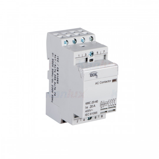 Modular contactor 20A 4Z/0R 230V KMC-20-40 23241 KANLUX