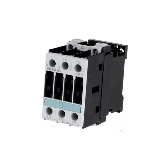 Power contactor 17A 3P 24V AC 0Z/0R/S0 3RT1025-1AB00 SIEMENS Power contactor 17A 3P 24V AC 0Z/0R/S0 3RT1025-1AB00 SIEMENS