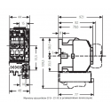 Power contactor 12A 3P 230V 0Z/0R 037H003132 Danfoss