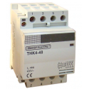 Installation contactor 20A 4P 230V AC 4xNO THK4-20 TRACON