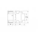 Installation contactor 20A 4P 230V AC 4xNO THK4-20 TRACON