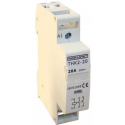 Installation contactor 20A 2P 230V 2xNO AC THK2-20 TRACON