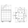 Installation contactor 32A 2P 230V AC 2xNO THK2-32 TRACON