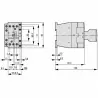 Contactor 32A 230V AC 3z0r pom 1z0r DILM32-10 Eaton