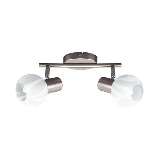 Wall and ceiling luminaire 2x HL786N Mat Chrome Horoz Wall and ceiling luminaire 2x HL786N Mat Chrome Horoz