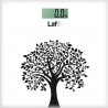 Waga łazienkowa biała drzewo WLS001.2 LCD LAFE