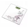 Alisa EBS303 white and red XAVAX bathroom scale