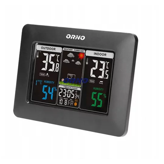 Stacja pogodowa bezprz. LCD OR-SP-3101/B Orno