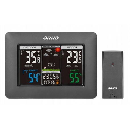 Wireless LCD weather station OR-SP-3101/B Orno