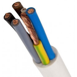 Cable OWY 5x2,5 White