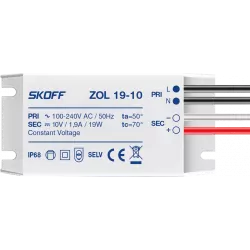 LED luminaire power supply ZOL 19 230V 10V/1,9A/19W Skoff