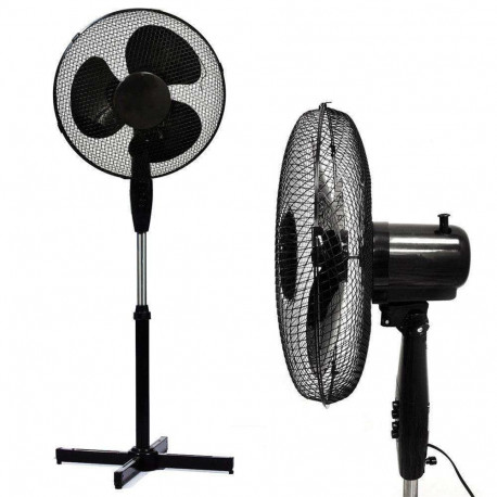 Floor fan 40cm 40W VO0026 black Voltento
