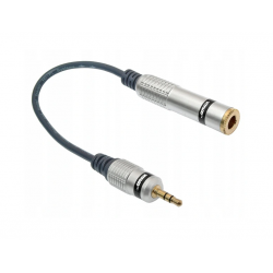 Adapter wtyk Jack 3,5st/gniazdo Jack6,3st 7187 Vitalco