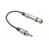 Jack 3.5st plug/jack6.3st socket adapter 7187 Vitalco