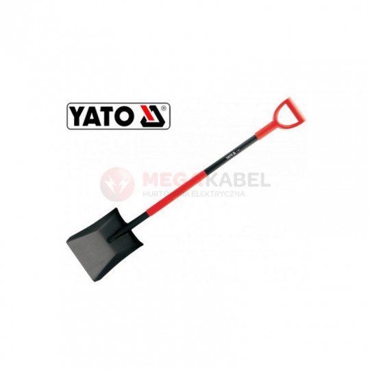 Łopata węglowa metalowy sztyl YT-86801 YATO