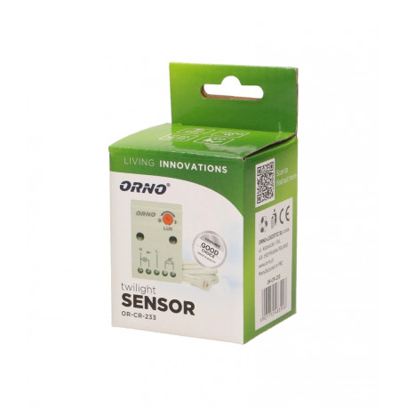 Twilight sensor with external probe IP65 OR-CR-233 Orno