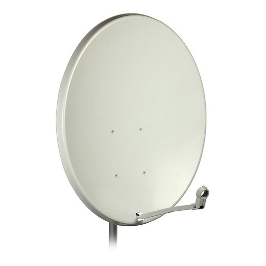 Satellite dish 90cm canopy white steel COR-900 A9607 DIPOL