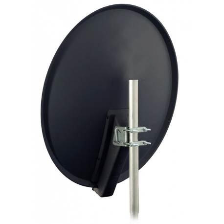 Satellite dish canopy 80cm graphite steel 7572/80 DIPOL