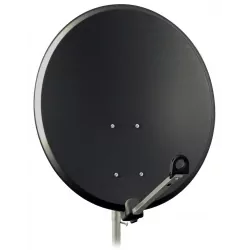 Antena Satelitarna czasza SAT 80cm grafitowa stal 7572/80 DIPOL