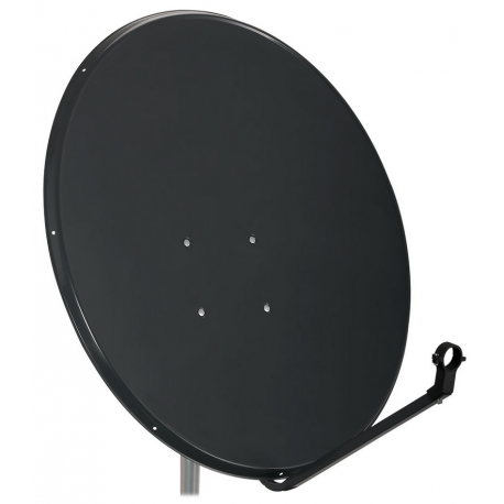 Satellite dish 90cm canopy grey steel DSE D900C A9612 DIPOL