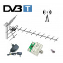 Antena kierunkowa DVB-T YAGA +wzmacniacz LB019W