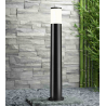 DALLAS 60cm graphite E27 garden post lamp Polux