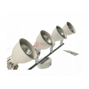 NOVUM-4WH wall and ceiling lamp white GU10 Vitalux