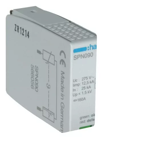 B+C 12.5kA surge arrester cartridge SPN090 Hage